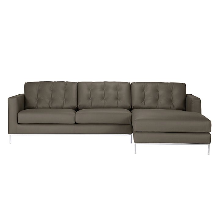 John Lewis Baccara Lhf Semi Aniline Leather Large Corner Sofa Nature Putty Leather Corner Sofa Corner Sofa Sofa