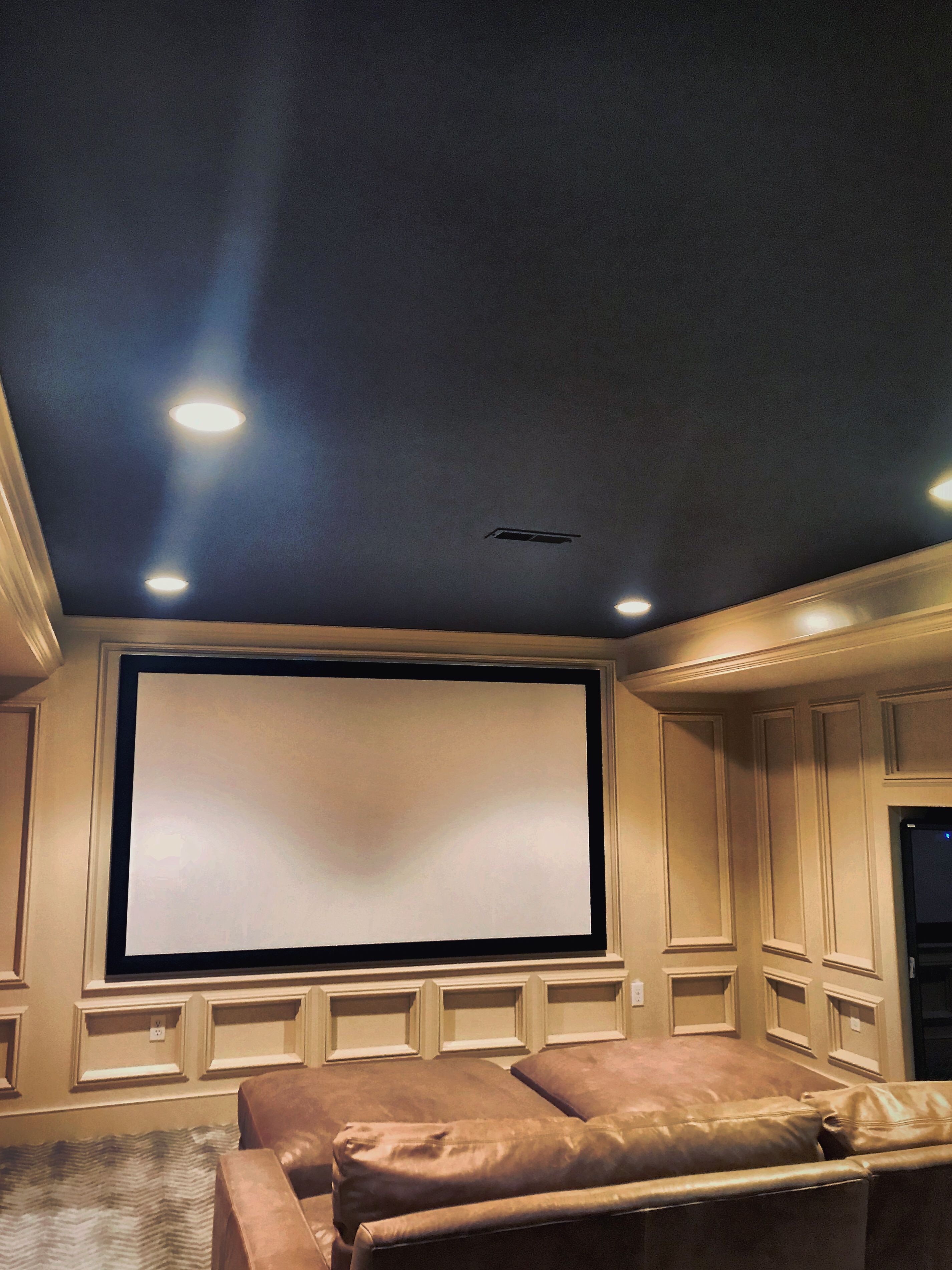 Media Room Done In Hingham Media Room Done In Hingham