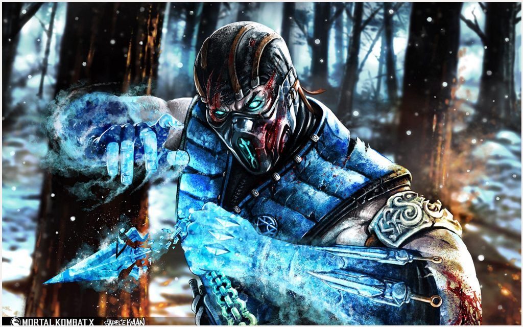 Sub Zero Mortal Kombat Wallpaper Mortal Kombat 9 Cyber Sub