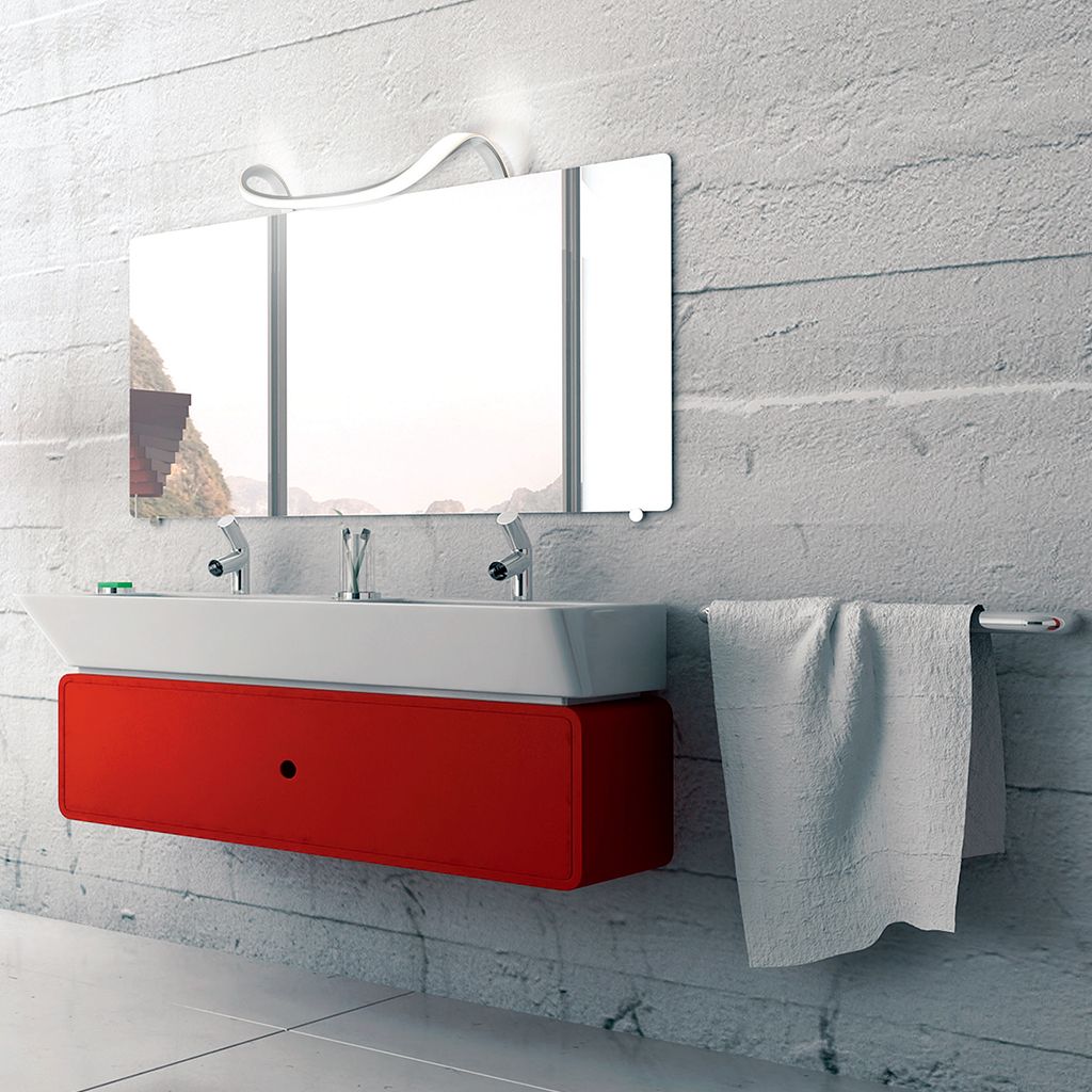 Mantra Sisley 5087 Badezimmer Led Design Spiegelleuchte Badezimmer Led Led Badezimmer