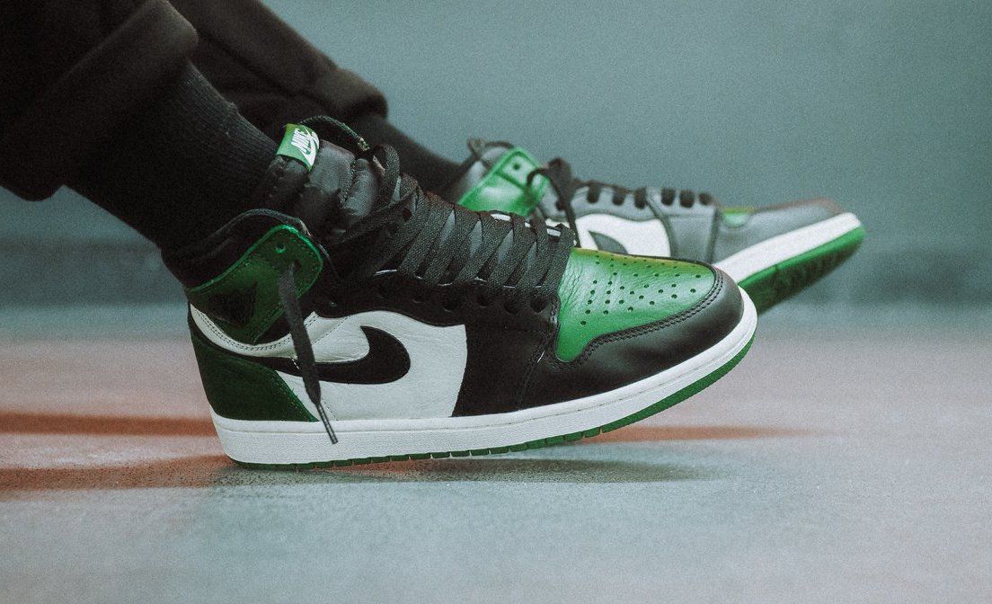 air jordan retro 1 og pine green