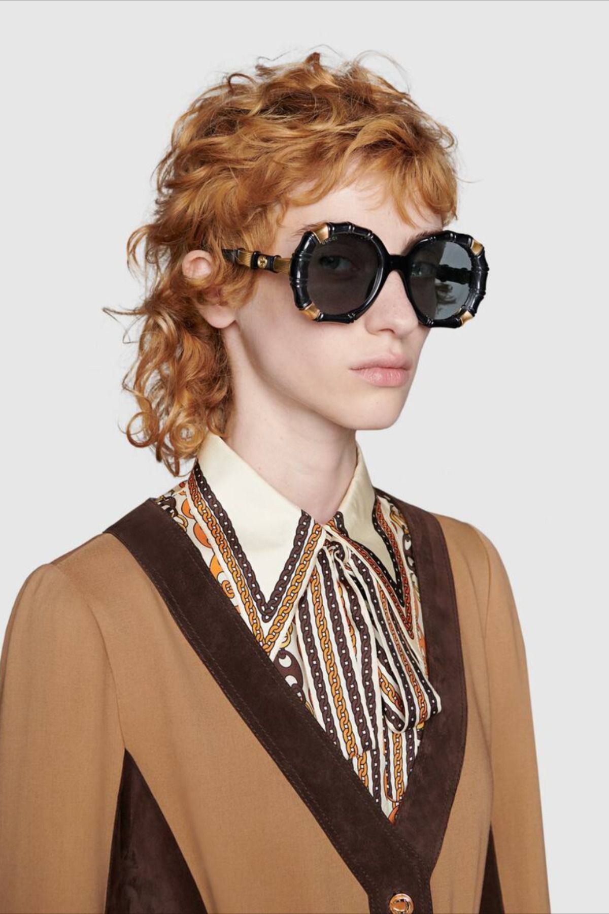 gucci sunglasses with bamboo detail