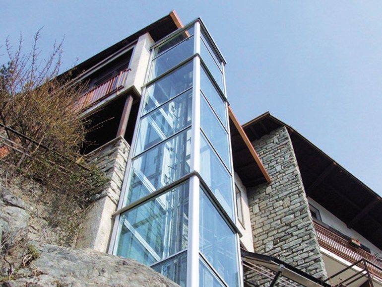 Ãlévateur domestique pour extérieur domuslift collection domuslift ... Igv group domuslift