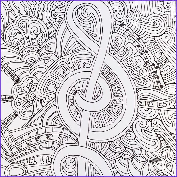 Download 12 Awesome Zen Coloring Book for Adults Photos | 음악 그림, 음악 ...