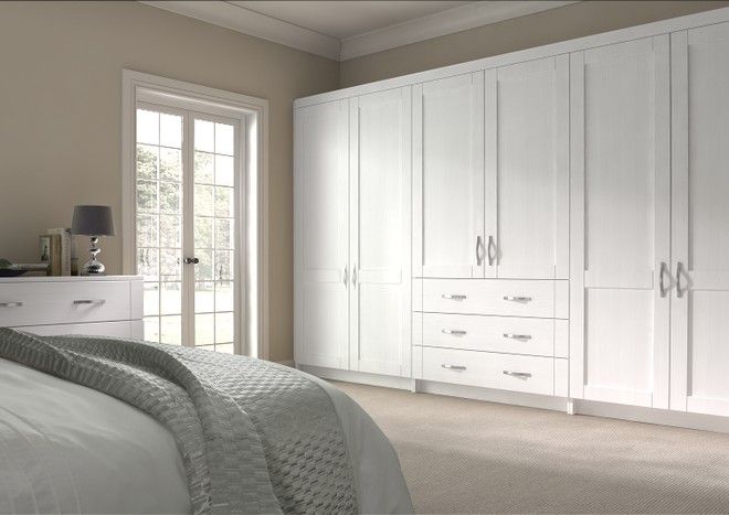 Washington Avola White Bedroom Doors | Made to Measure from £3.19