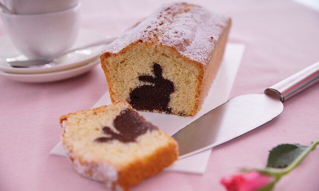 Kuchen mit Hase