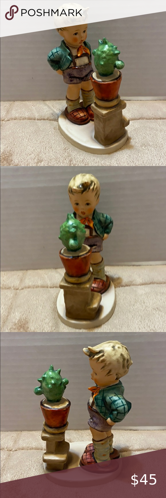 M J Hummel Confidentiality 6 Inch Figurine Hummel Figurines Figurines Colorful Decor