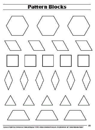 Another Template To Make Your Own Pattern Blocks Making Mine