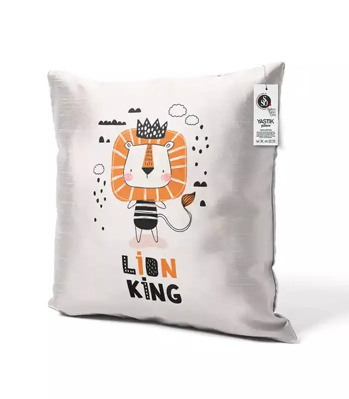 Lion King Dekoratif Yastık Lion King, Coffee Bag