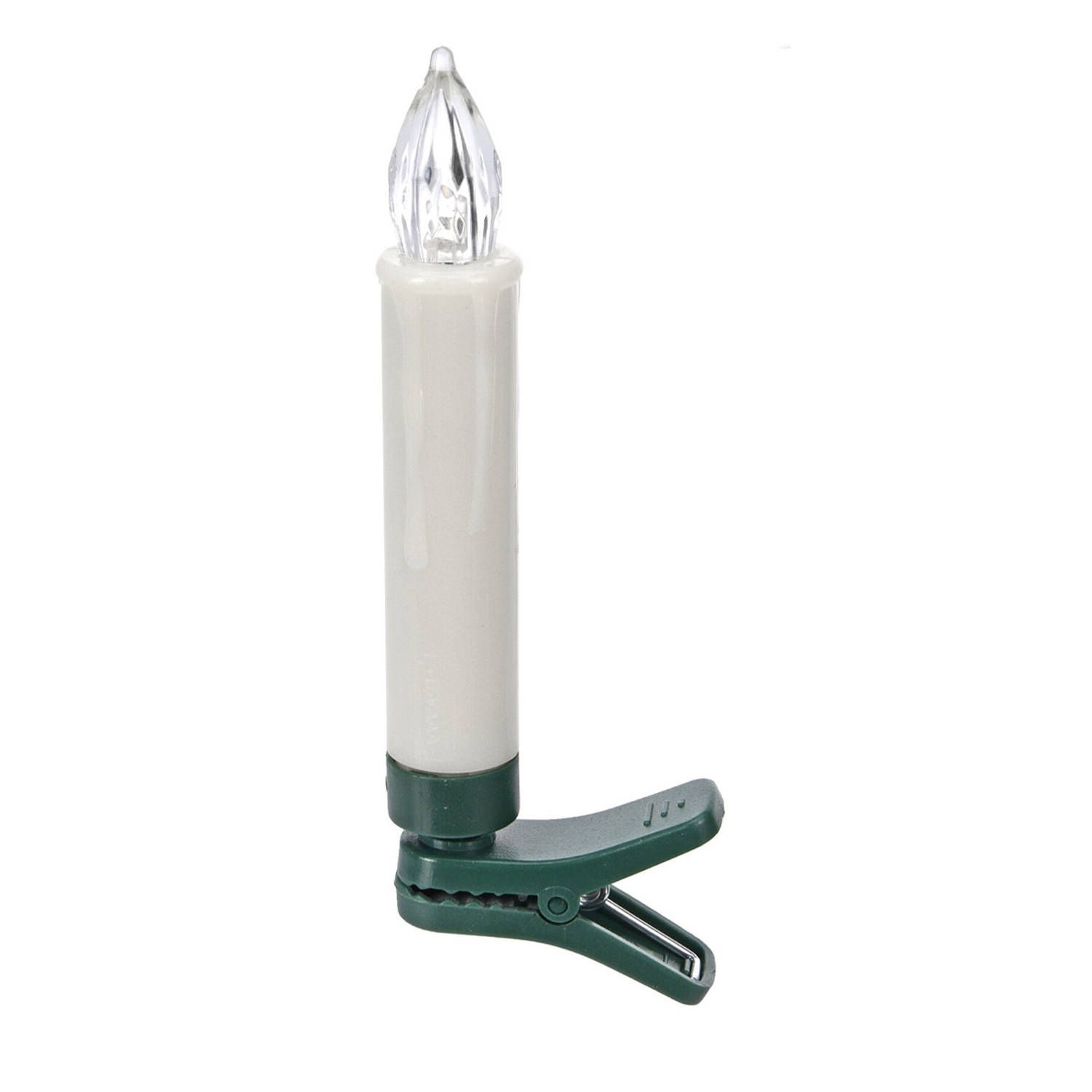 Draadloze kaarsen op clip warm wit 10 lampjes. Kerstverlichting kaarsen lichtjes op clip inclusief afstandsbediening. De verlichting is geschikt voor gebruik binnenshuis. Products, Gadget