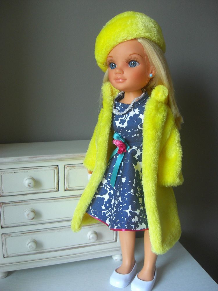 Vestido y abrigo, para muñeca Nancy o de talla similar. Exclusivo hecho a mano. | Accesorios para muñecas, Ropa, Abrigos