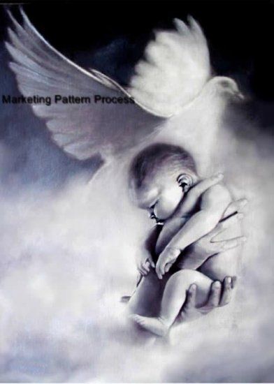 ANGEL WINGS CROSS STITCH PATTERN counted In Loving Memory