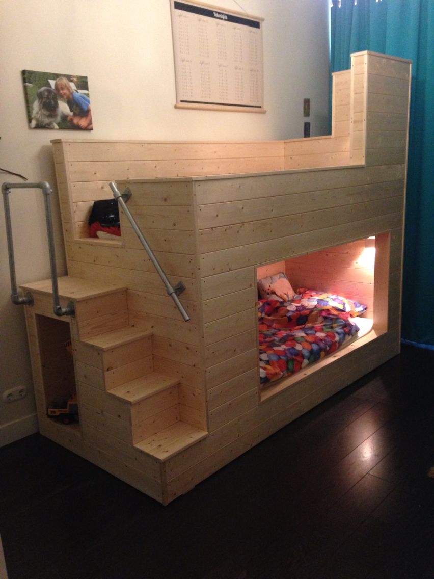cool kids bunk bed DIY Haus, Bett, Ideen