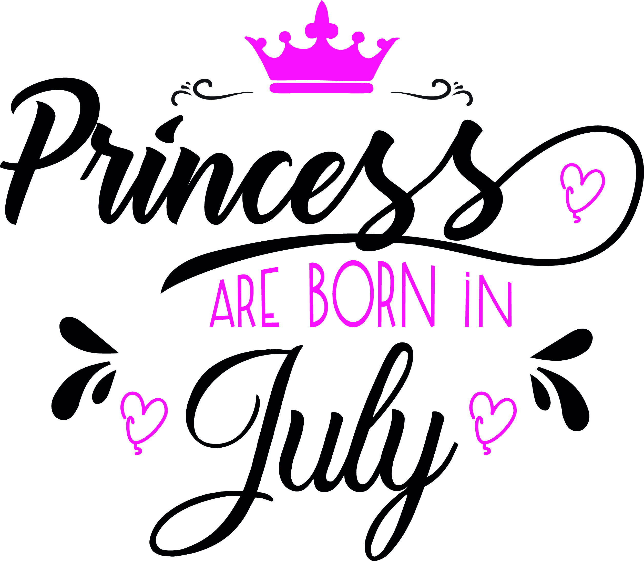 Download Birthday Princess Svg - Layered SVG Cut File - Download Free Fonts - Best Free Vintage Fonts