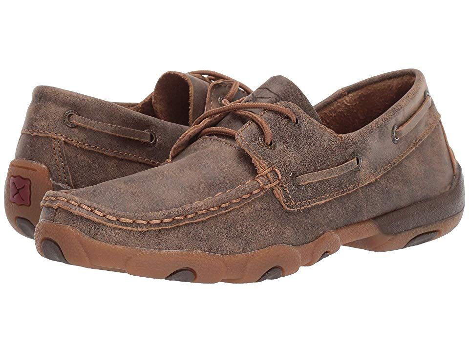 Twisted X WDM0003 - Women's Shoes : Bomber : Keep it casual with the go-anywhere comfort of the Twisted X WDM0003 driving shoes! Boat shoes in a casual low-profile silhouette. Full-grain leather upper with moc toe detail. Removable SD footbed offers moisture-wicking and antibacterial protection in a machine washable design. Composite XD insole provides next-level support and stability. Slip-resistant molded rubber outsole provides added durability and improved traction. Imported. Measurements: W Buy Shoes, Me Too Shoes, Women's Shoes, Suede Shoes, Leather Shoes, Twisted X Shoes, Brown Loafers, Running Fashion, Leather Moccasins