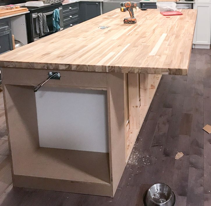 How to Build a DIY Kitchen Island