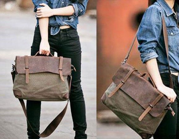 Postaci Cantasi Modelleri 2015 7 24 Kadin Canvas Messenger Bag Messenger Bag Canvas Bag