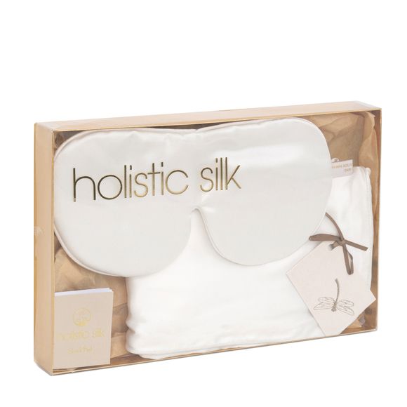 silk pillowcase and eye mask