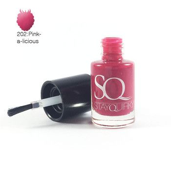 Stay Quirky Nail Polish Gel Finish Pink-a-licious 202 is richness,vibrancy and class inside a single bottle. Beauty Buys, Beauty Shop, Buy Beauty Products Online, Nail Paints, Spoil Yourself, You Nailed It, Quirky, Perfume Bottles, Nail Polish
