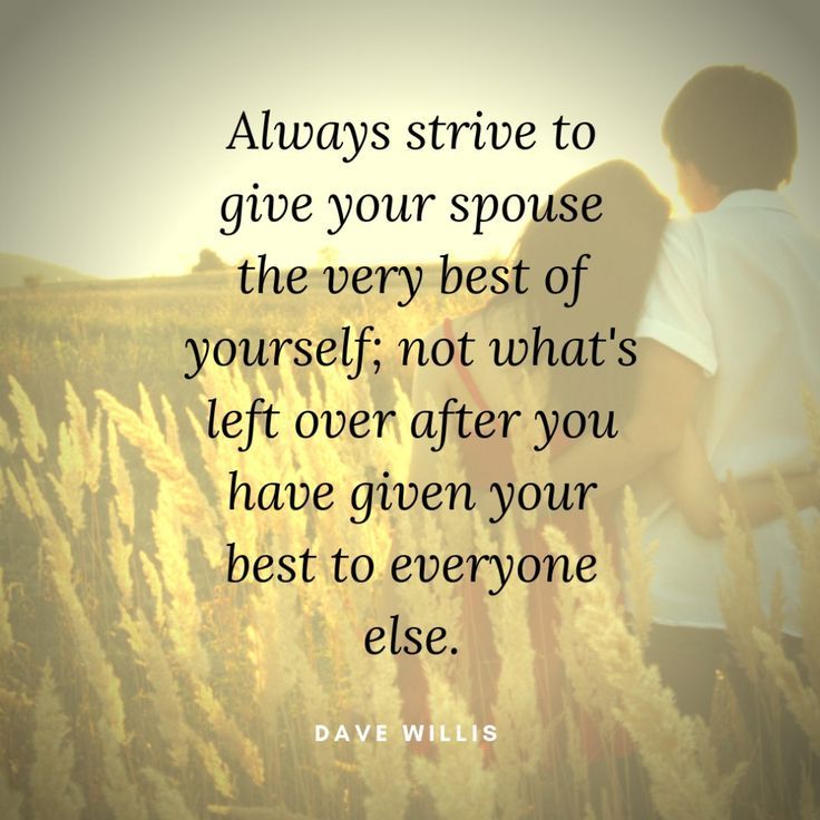 Always strive to give your spouse the very best of yourself; not what's left over after you have given your best to everyone else. #healthyrelationships #marriage #commitment #love Best Marriage Advice, Marriage Relationship, Marriage Vision Board, Marriage Recovery, Marriage Help, Best Relationship Advice, Perfect Marriage, Married Life Quotes, Happily Married Quotes