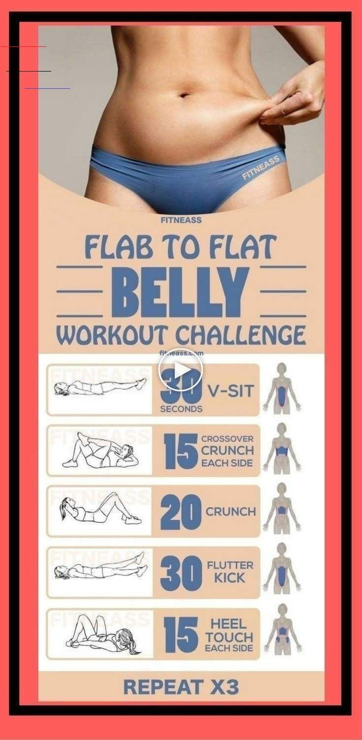 Flab To Flat Belly Workout Challenge #Gesundheit #Fitness #Training #Übung #Gewicht ... Flab To Flat...
