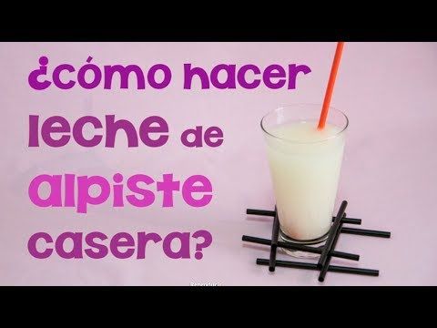 Como preparar leche de alpiste para bajar de peso