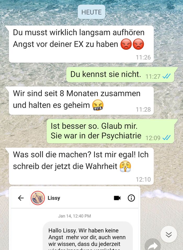 Dating-mädchen hat mir angst gemacht