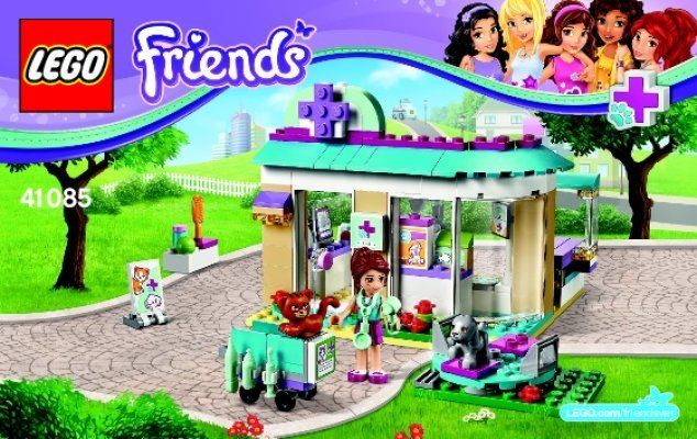 Notice Instructions De Montage Lego Friends 41085 La