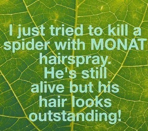 no more old hairspray