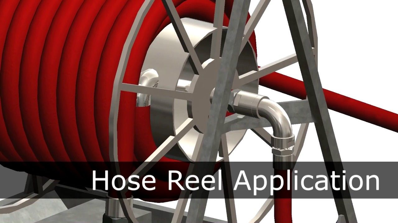 Threaded swivel joint