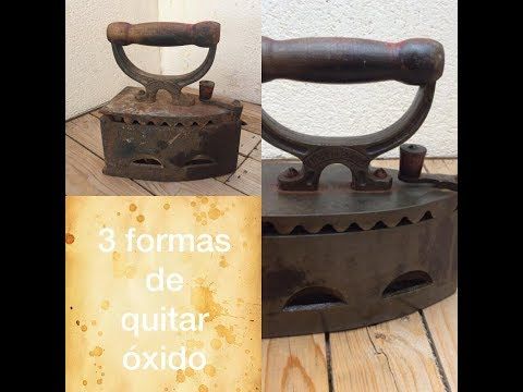 3 Formas De Quitar óxido Youtube Galletasafortunadas 3 Desoxidante Lana De Acero 000 Quitar óxido Limpiar Plancha Trucos De Limpieza