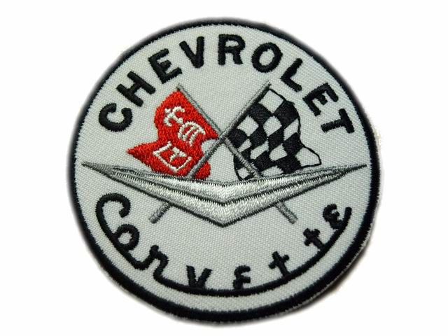 Vintage corvette Patch