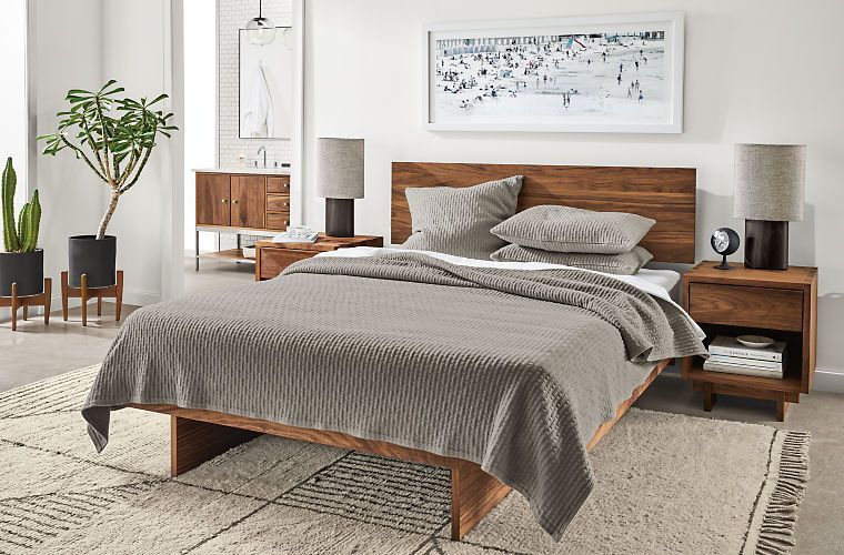 Lasalle Queen Platform Bed From Room And Board Modern Bedroom