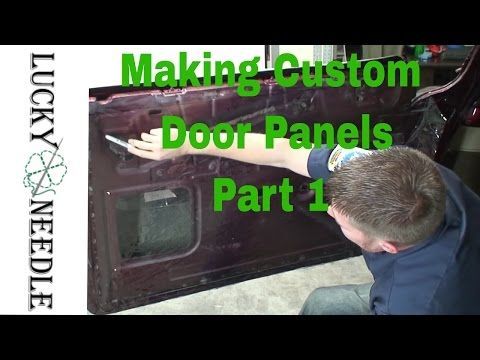 Automotive Upholstery - Making Custom Door Panels Part 1 - Patterns