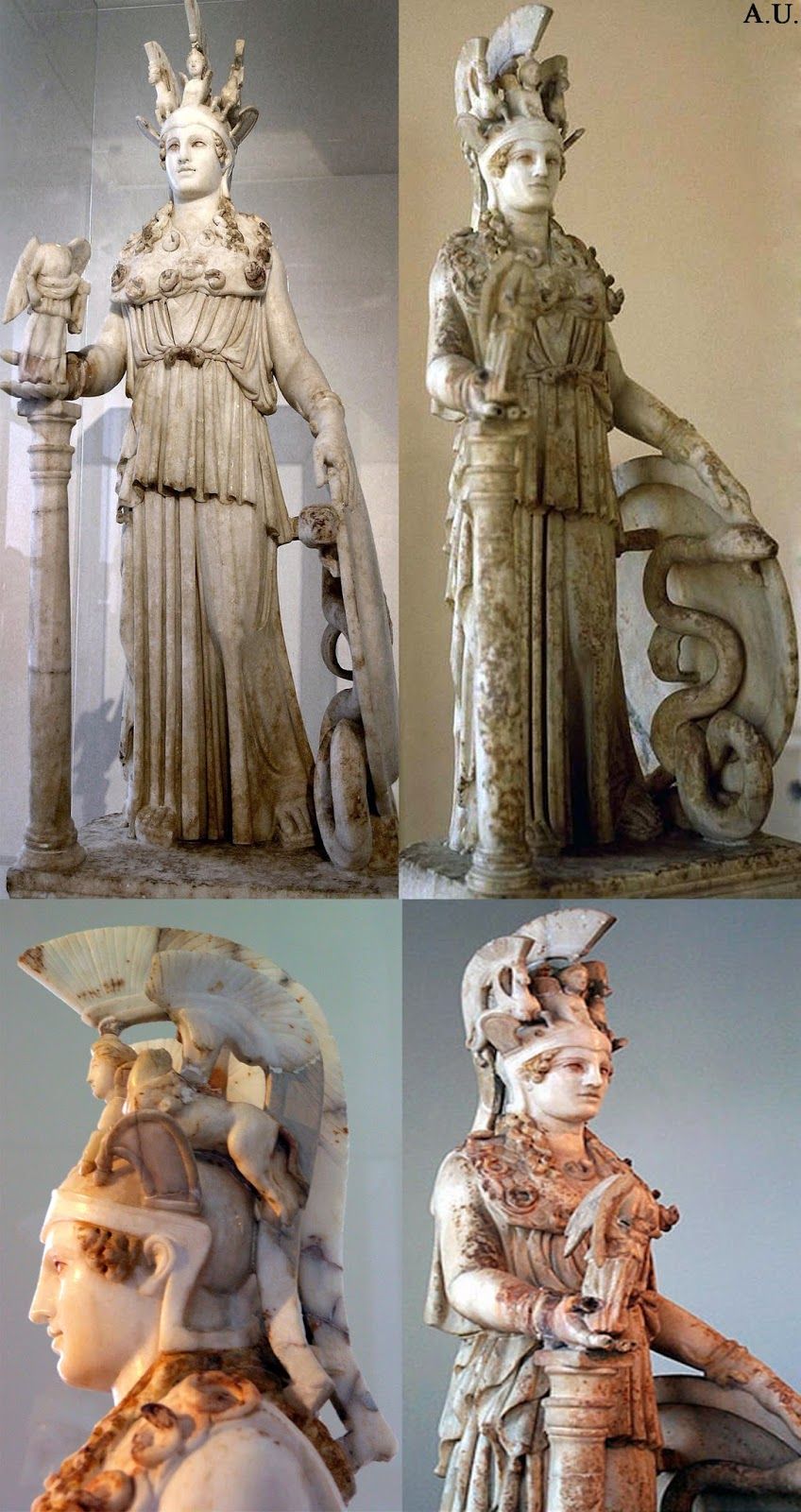 Athena Parthenos: description, history and interesting facts Athena Parthenos: description, history and interesting facts