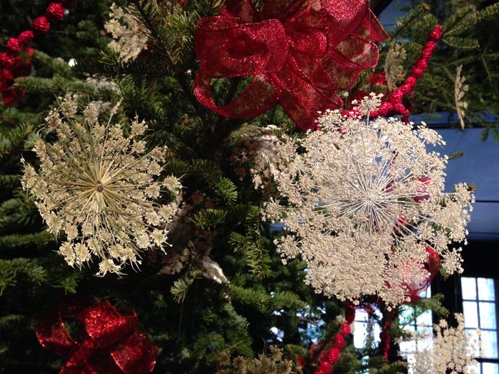 queen annes lace ornaments here is how you can make them for next queen annes lace ornaments here is how you can make them for next years tree