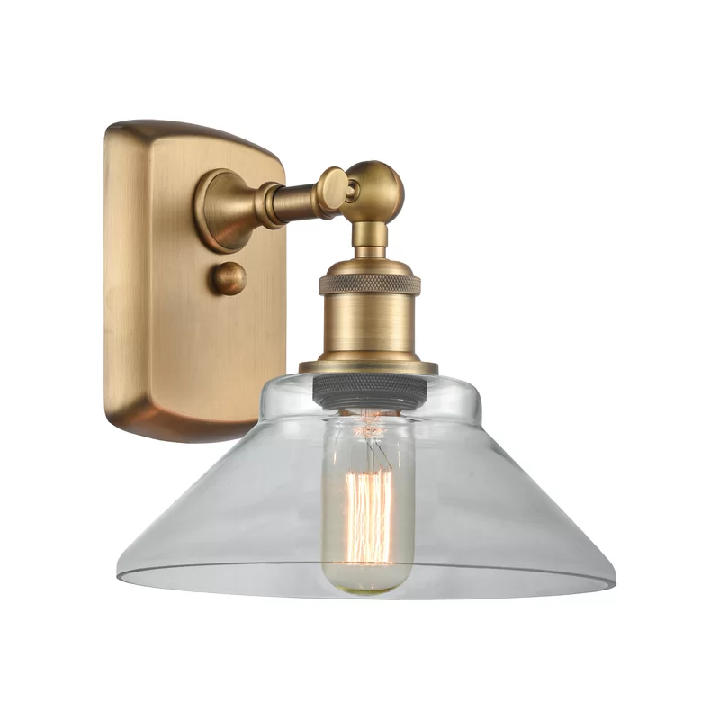 Nyle 1 Light Dimmable Armed Sconce Innovations Lighting Sconces Vintage Led Bulbs