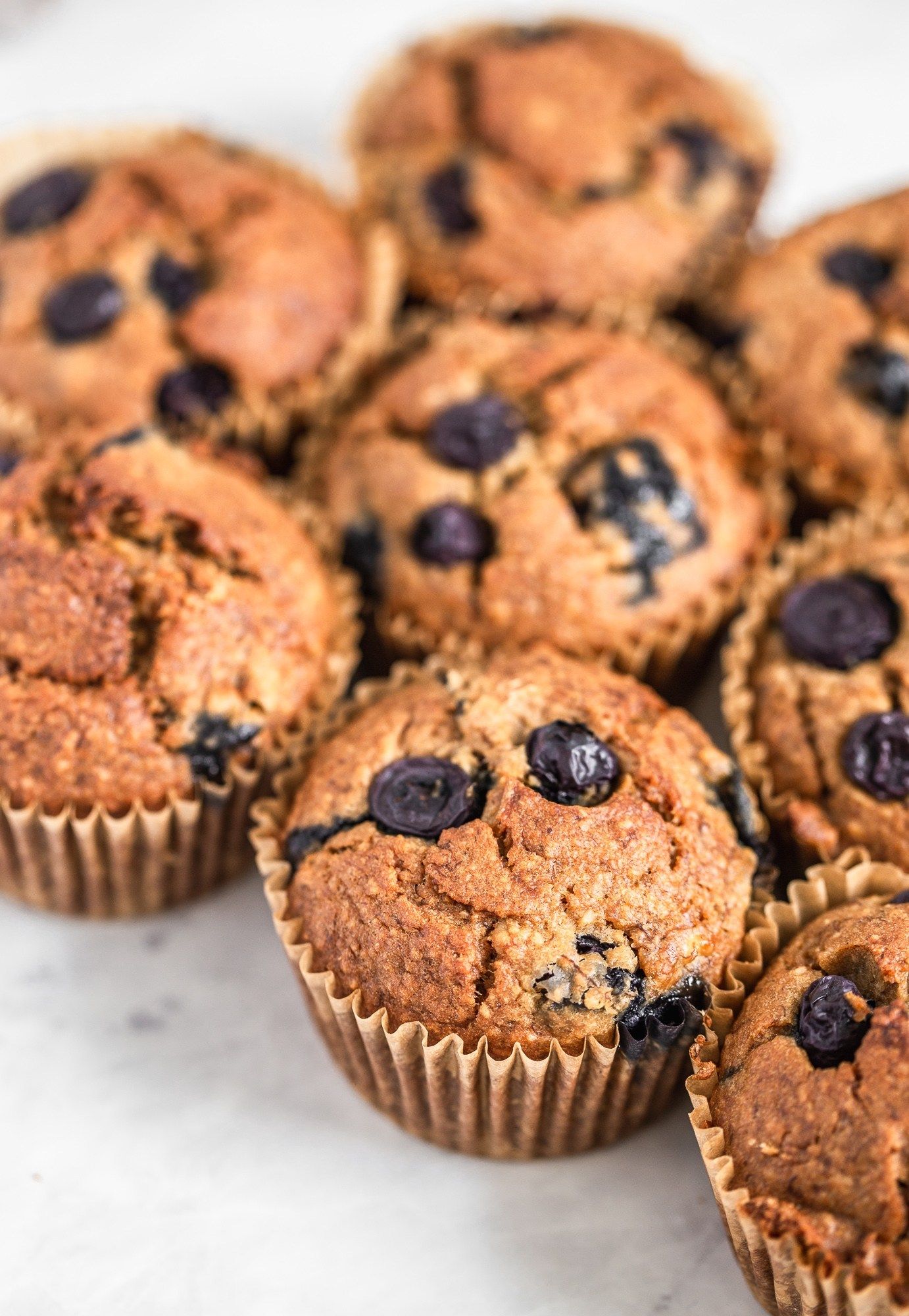 Best Healthy Oatmeal Banana Blueberry Muffins NattEats Best Healthy Oatmeal Banana Blueberry Muffins NattEats