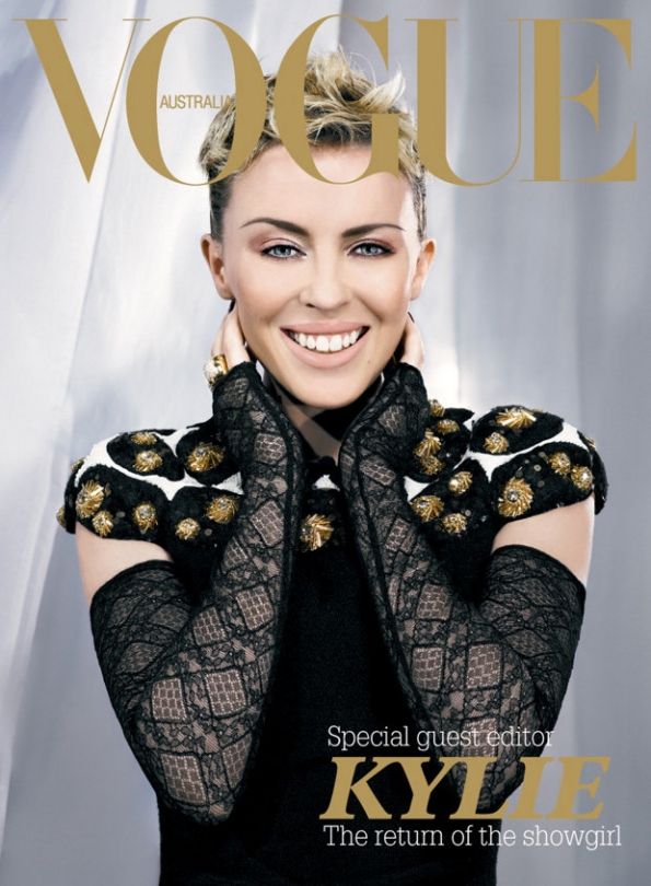 Kylie Minogue by Karl Lagerfeld Vogue Australia December 2006 Vogue