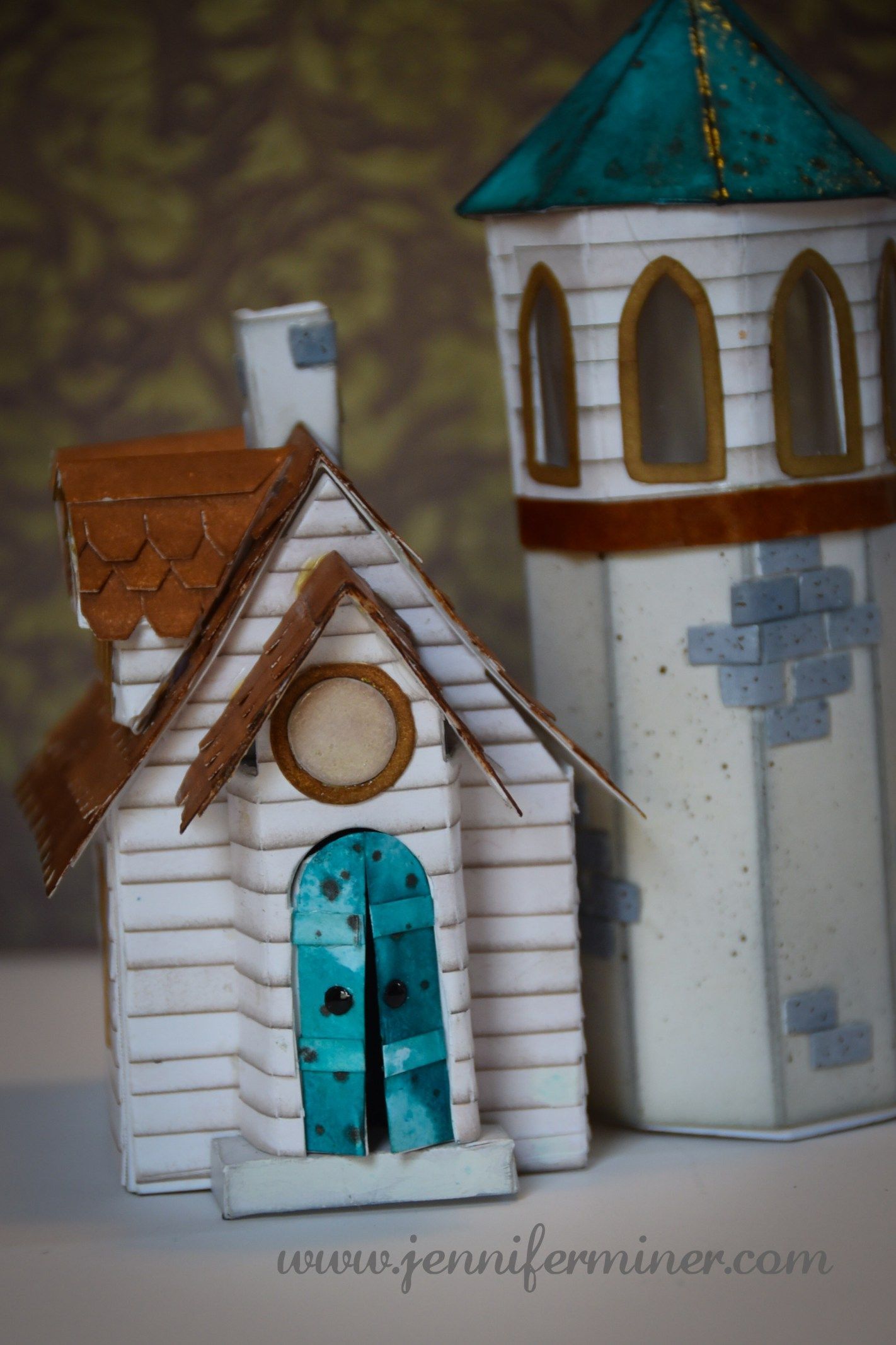 The Tower House Tim Holtz Village Dies By Jennifer The Tower House Tim Holtz Village Dies By Jennifer