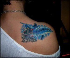 Adorible Dolphin Tattoo Adorible Dolphin Tattoo