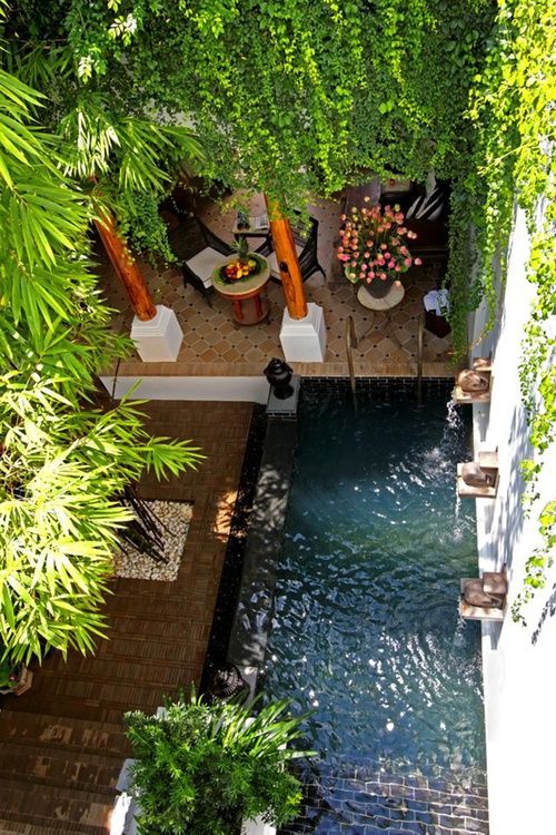 love the pool feature Landschaftsarchitektur Pinterest Small - reihenhausgarten und pool love the pool feature Landschaftsarchitektur Pinterest Small - reihenhausgarten und pool