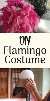 DYI Flamingo Kostüm für Halloween#designinterior #designinspo #designerwear #f...