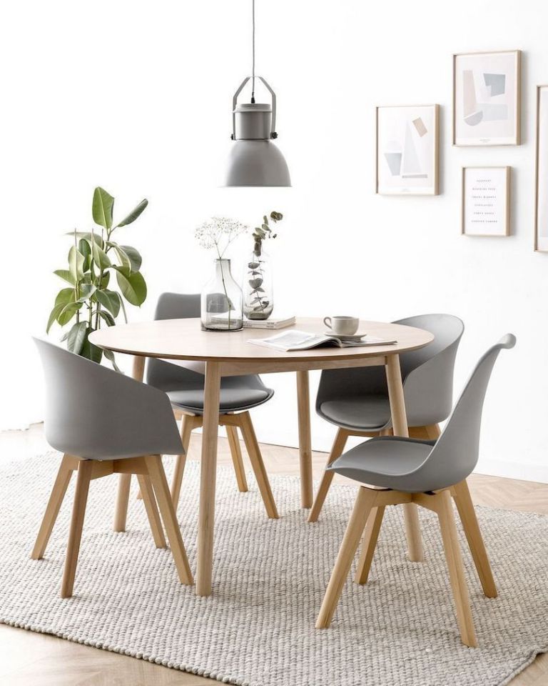 30 Inspiring Round Small Dining Room Decor Ideas Feel Cozy 1 In 2020 Small Dining Room Decor Apartment Dining