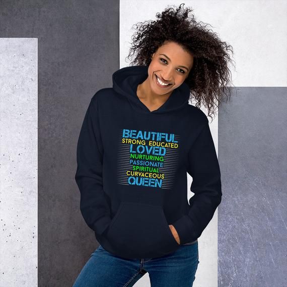Black Pride Melanin Black Queen Women Hoodie Black Pride Melanin Black Queen Women Hoodie