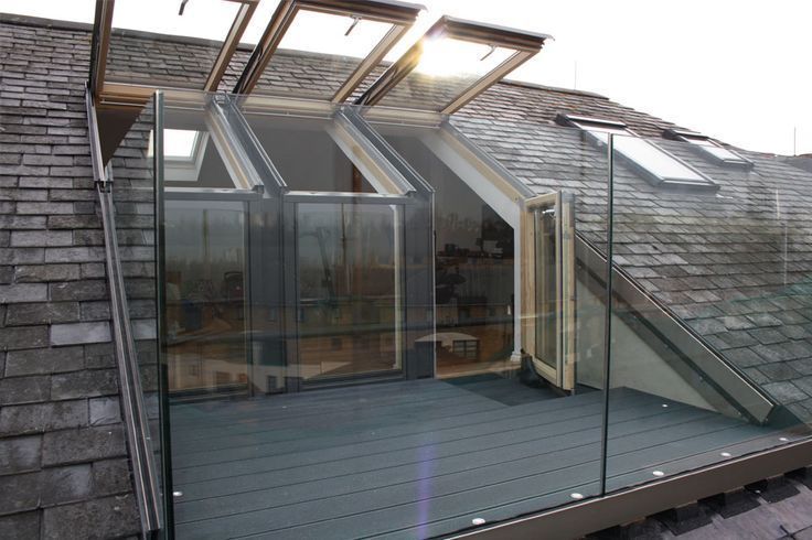 we houden van het idee van de montage van een balkon in uw zolder... verwarmde z..., #Balkon...