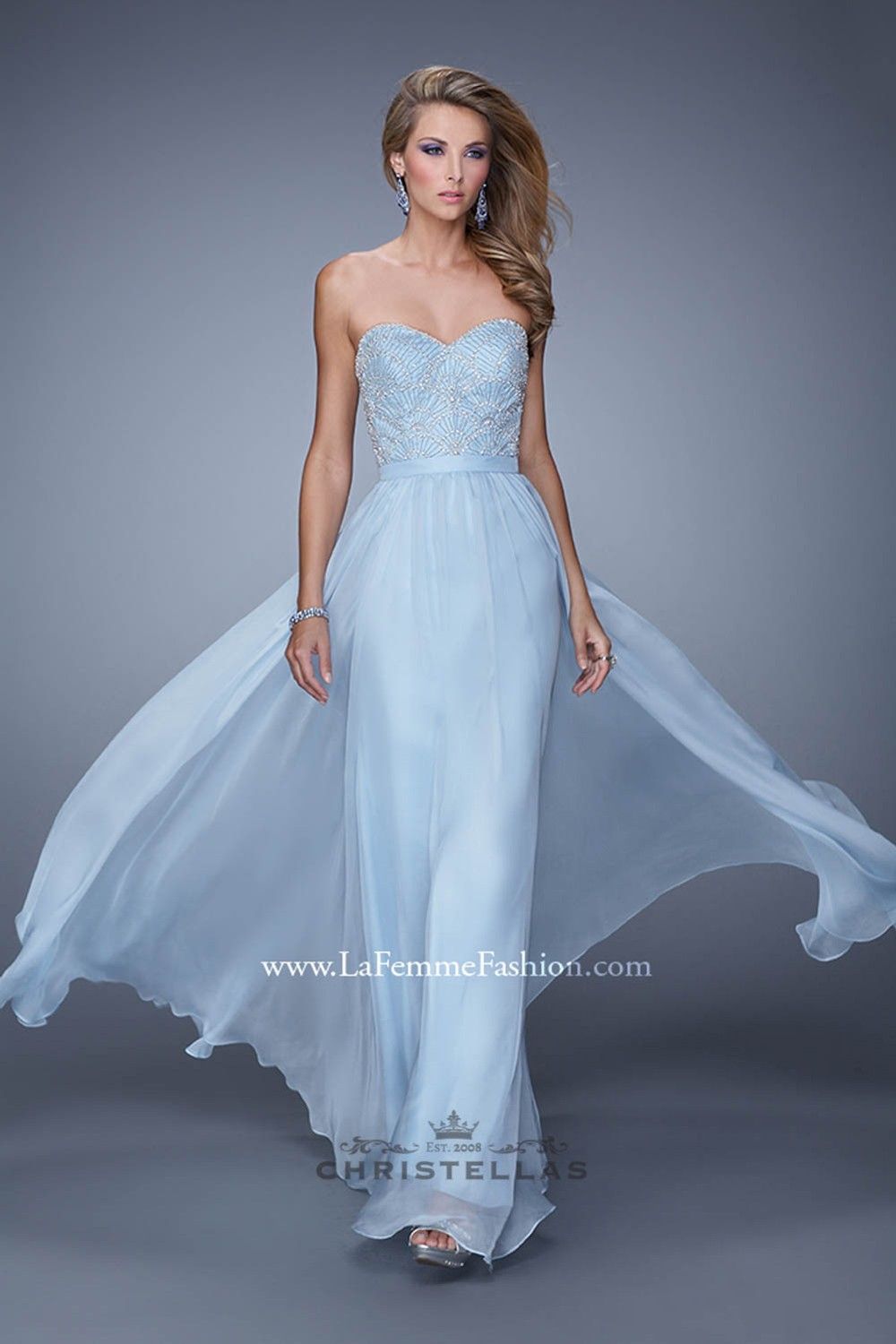 Flowy Sea Like Prom Dresses