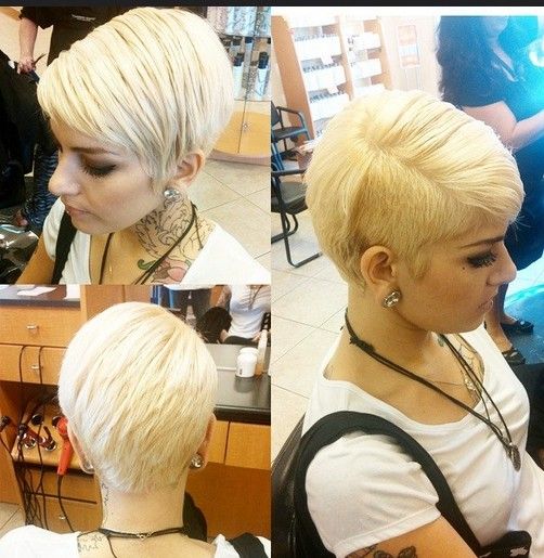 Pixie Haircut With One Side Shaved Layered Straight Short Pixie Haircut With One Side Shaved Layered Straight Short Hairstyles 2017