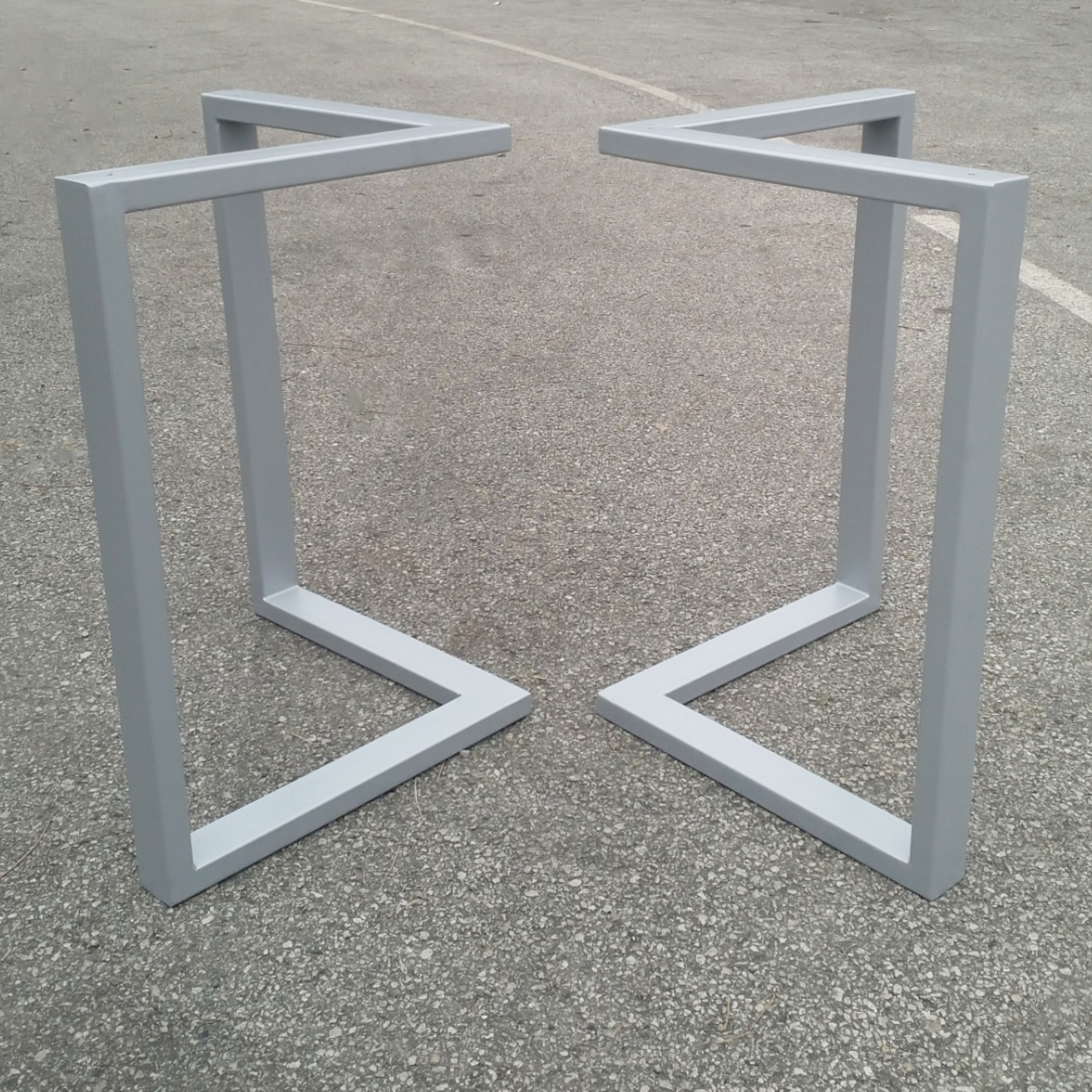 steel table legs dining table legs set of 2 industrial style etsy metal table legs industrial metal table legs metal table