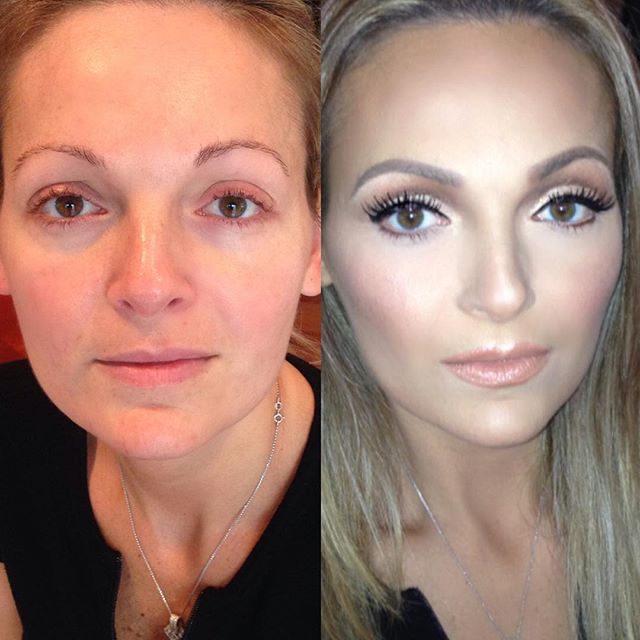 The magic of makeup Before and after.by Mario | Makeup before, after